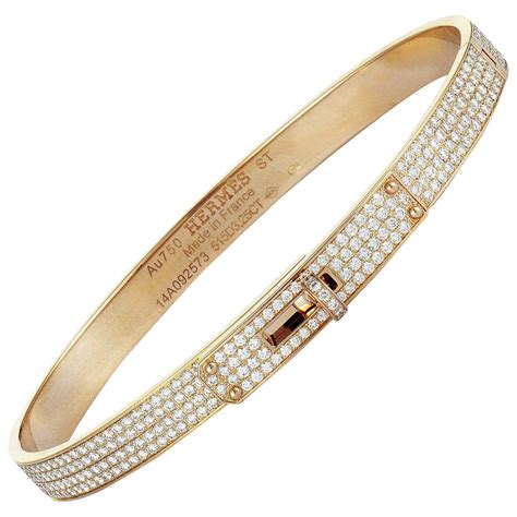 diamond hermes bracelet